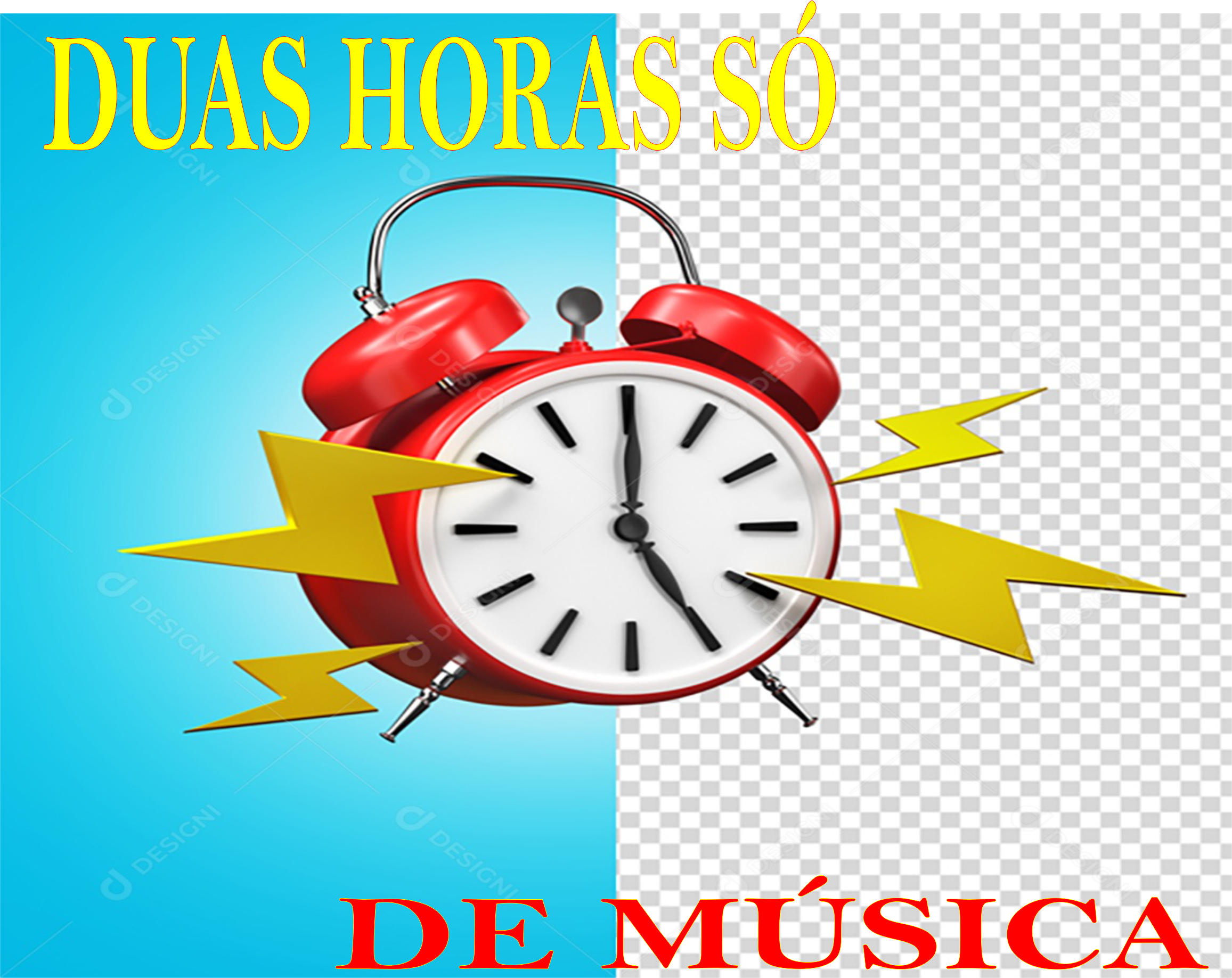 DUAS HORAS SÓ DE MÚSICA